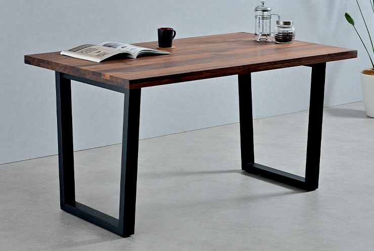 ダイニング4点セット　ウォールナット材