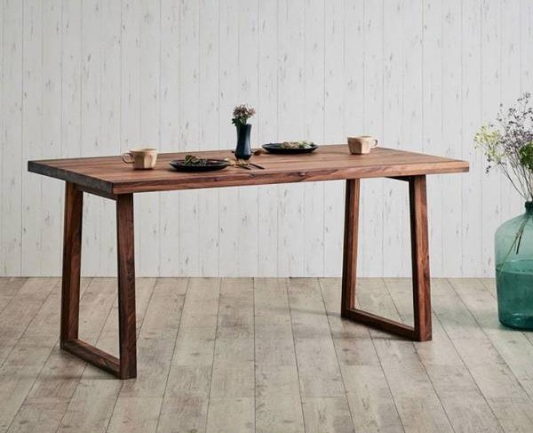 ダイニング4点セット ウォールナット材