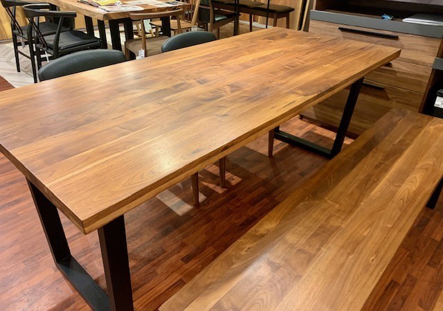 ダイニング4点セット ウォールナット材