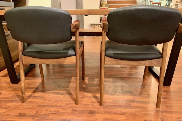 ダイニング4点セット ウォールナット材