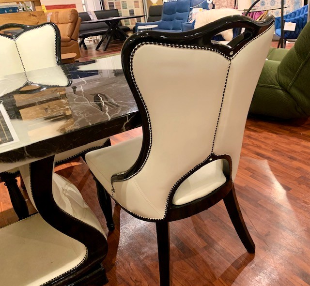 ダイニング5点セット 大理石調