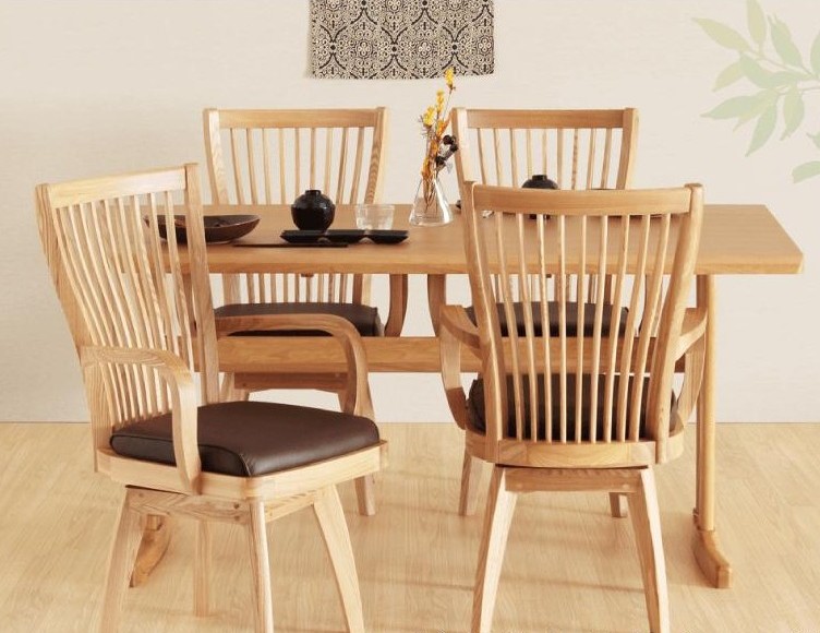 和風モダンダイニングセット