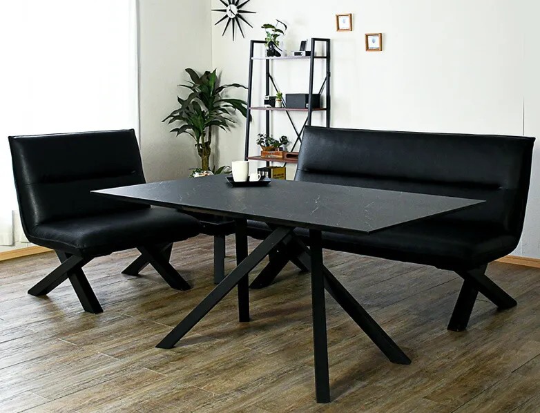 メラミンダイニング3点セット