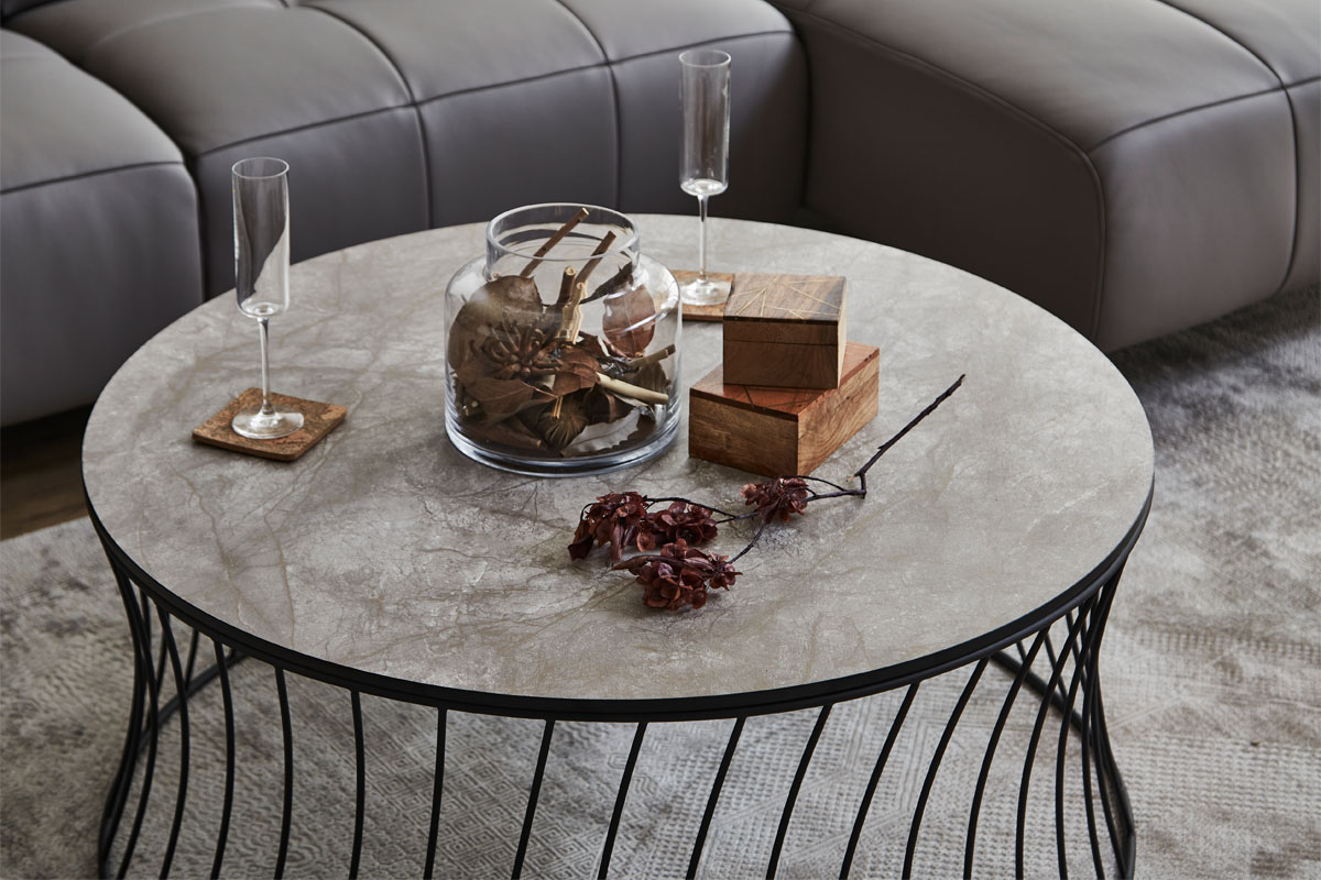 センターテーブルガラス90