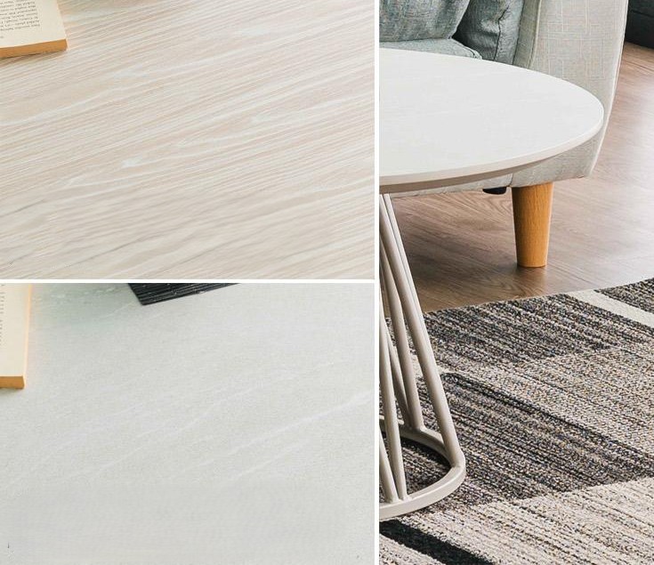 ラウンドセンターテーブル メラミン