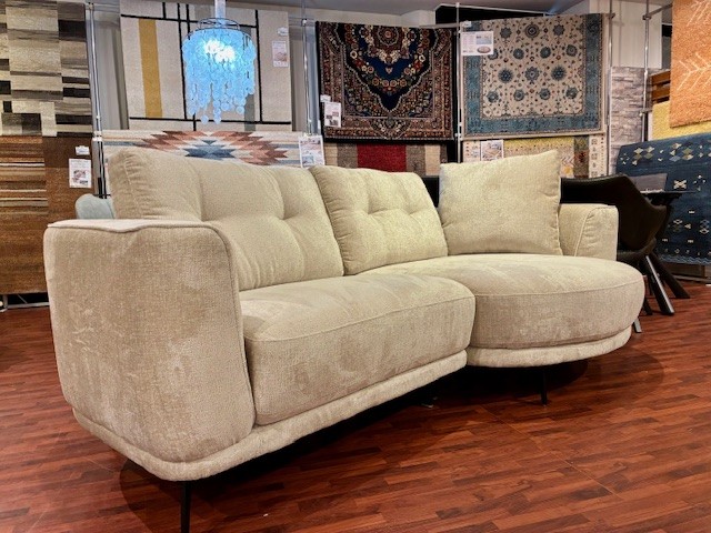 ファブリックカウチソファ