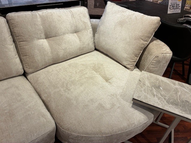 ファブリックカウチソファ